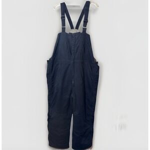Bulwark FR Excel Insulated Bib Overalls Navy XXLR Flame Resistant Protective